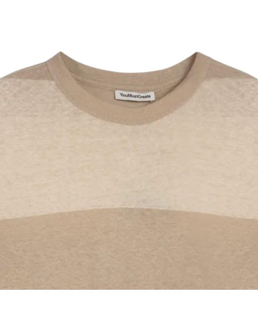 YMC Natural Triple T-Shirt for men