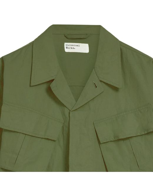 Universal Works Green Jungle Jacket for men