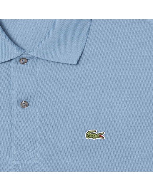 Lacoste Blue Classic Fit L.12.12 Original Polo Shirt for men