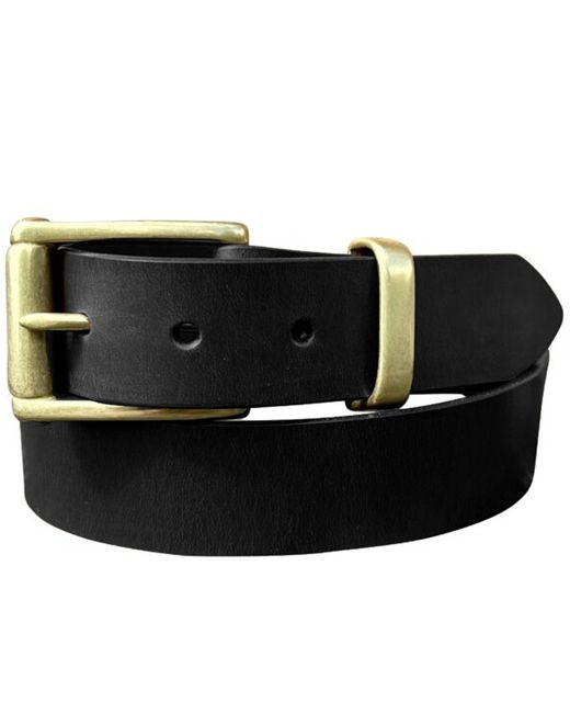 Barnes & Moore Black Garrison Belt for men