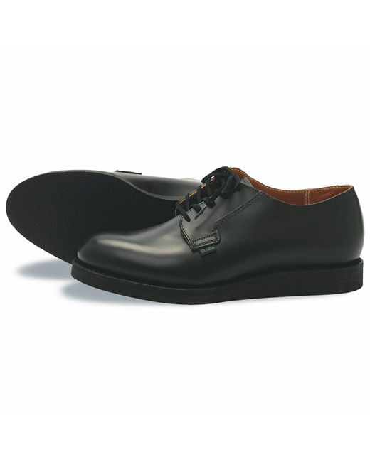 Red Wing Black 101 Postman Oxford Shoes for men