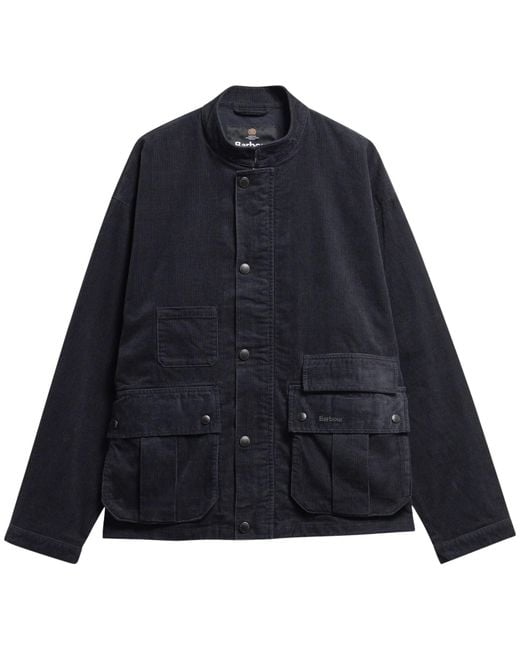 Barbour Blue Utility Ursula Casual Jacket for men