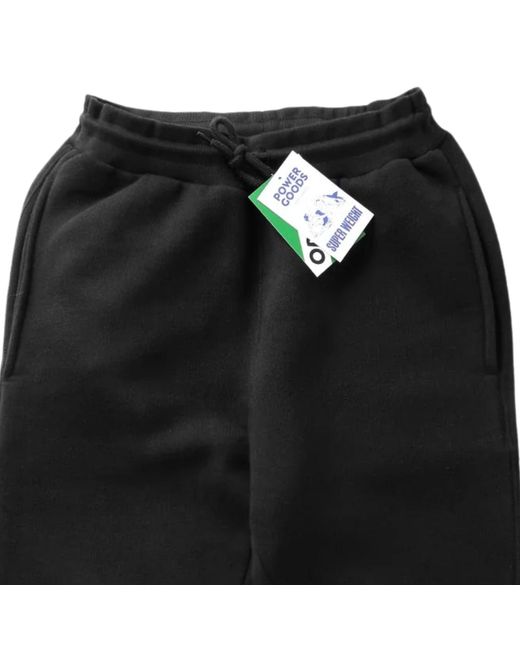 Power Goods Black Super Weight Sweatpants for men