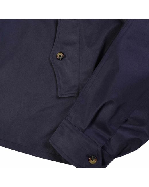 Aquascutum Blue Archival Mid Jacket for men