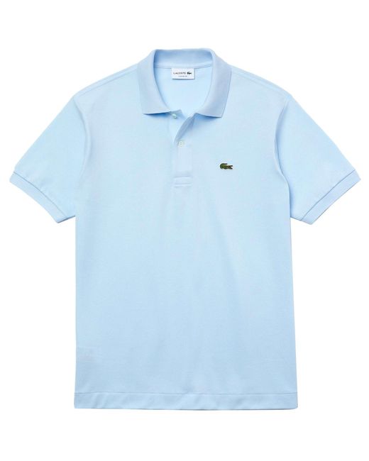 Lacoste Blue Classic Pique Polo Shirt for men