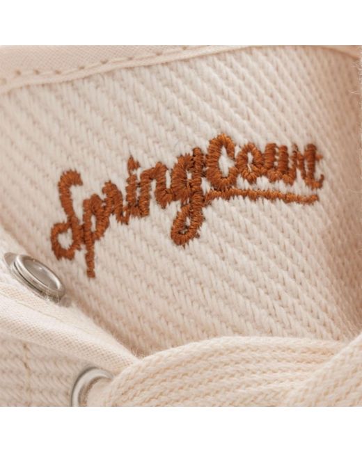 Spring Court Natural Vintage B2 Cotton Twill Shoes for men