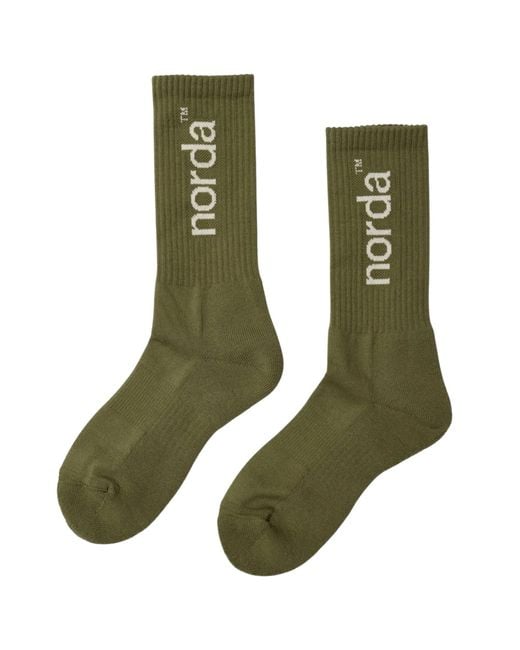 Norda Green Norda Retro Socks for men