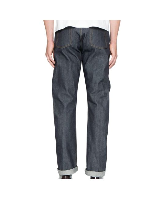 Naked & Famous Gray True Guy Left Hand Twill for men