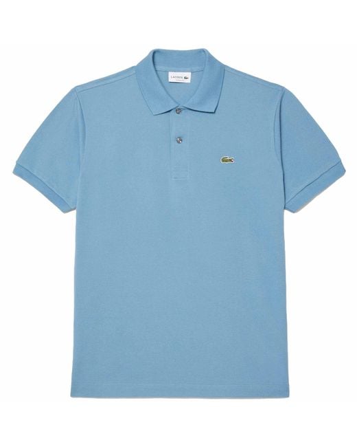 Lacoste Blue Classic Fit L.12.12 Original Polo Shirt for men