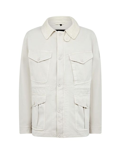 Belstaff White Cs60 Field Jacket for men