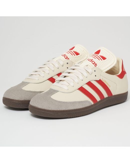 adidas Originals Samba Classic Og luzhniki Stadium Pack White Scarlet Granite for Men Lyst UK