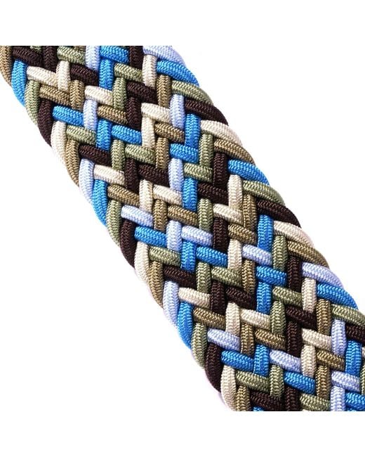 Andersons Blue Woven Belt for men