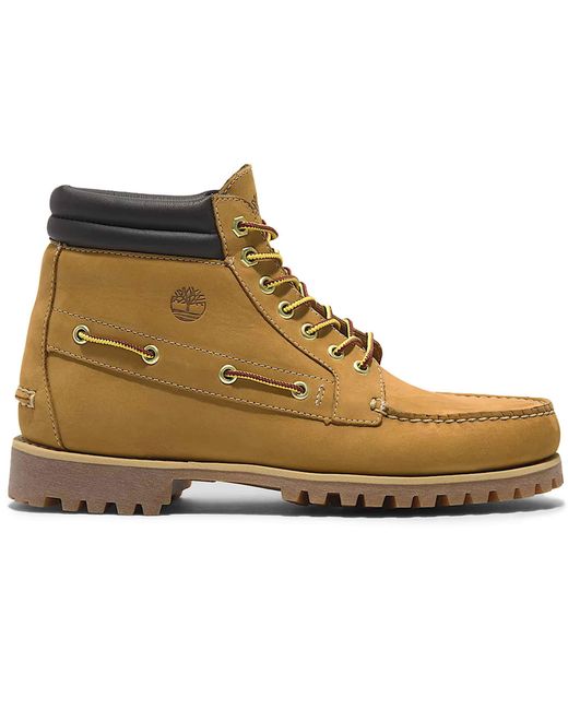 Timberland Brown 7-Eye Mid Lace Chukka Boots for men