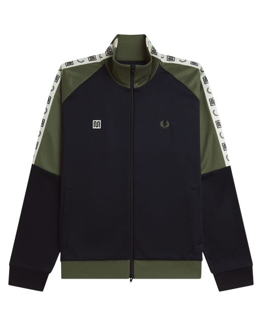 Fred Perry Black X Meyba Track Jacket for men