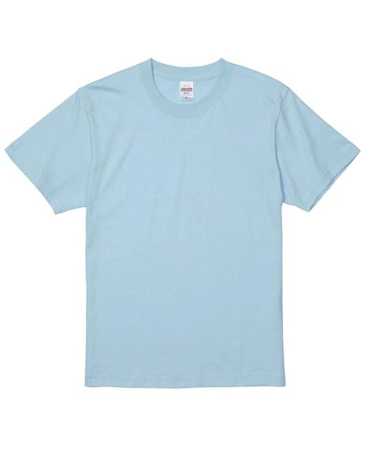 United Athle Blue 5001 Classic Fit 5.6Oz T-Shirt for men