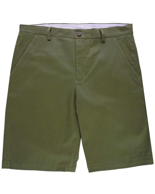 real hoxton Green Chino Shorts for men