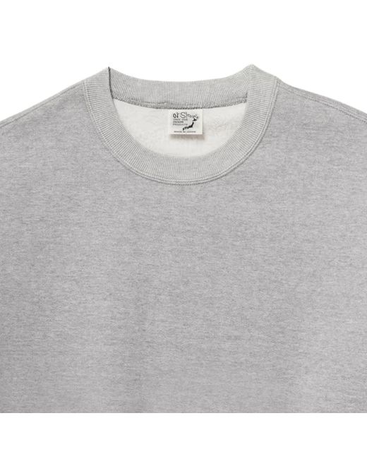 Orslow Gray Sweatshirt for men
