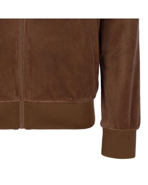 Fila Brown Gabriele Contrast Panel Track Top for men