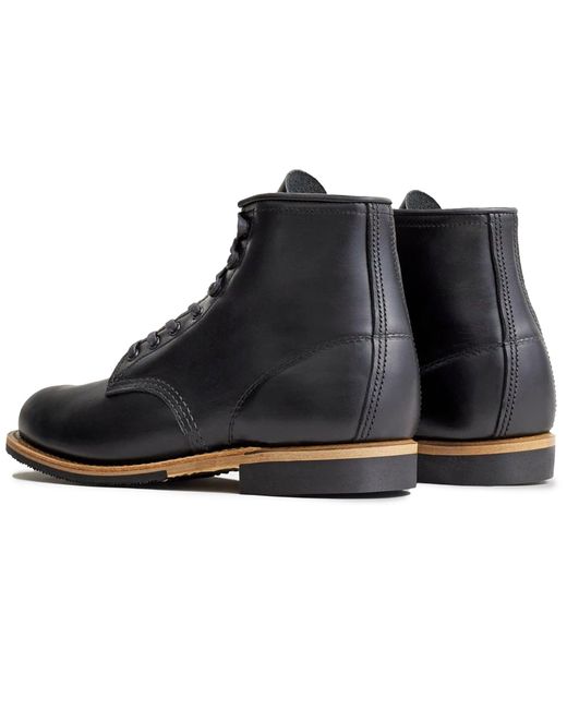 Red Wing Black Beckman Boots for men