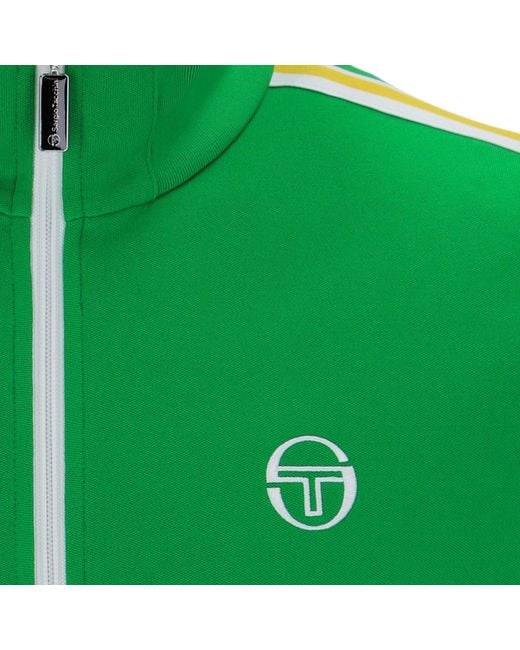 Sergio Tacchini Green Franco Track Top for men