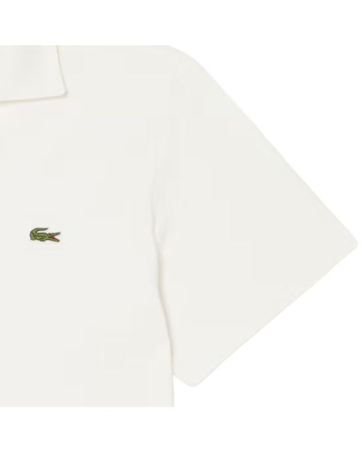 Lacoste White Polo Shirt for men