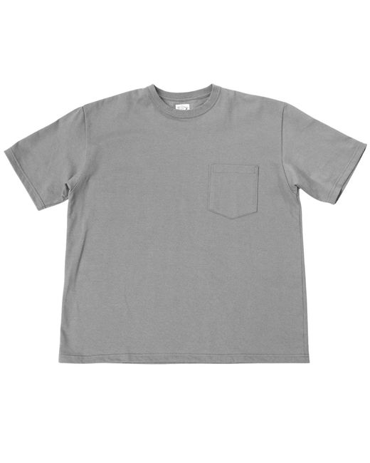 Orslow Gray Pocket T-Shirt for men