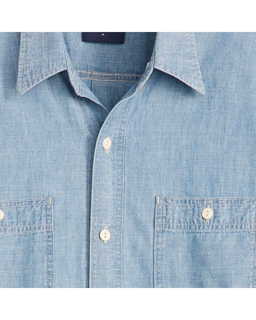 Levi's® Blue Tab Blue Work Shirt for men