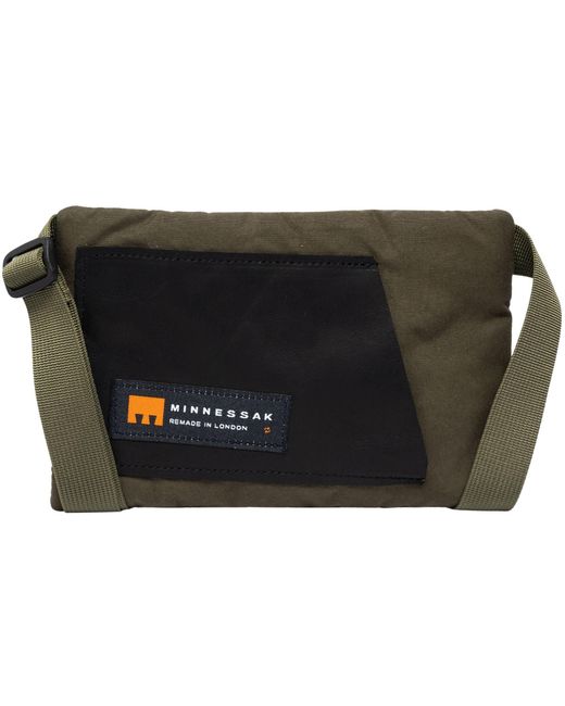 MINNESSAK Green Neck Tie B Bag for men