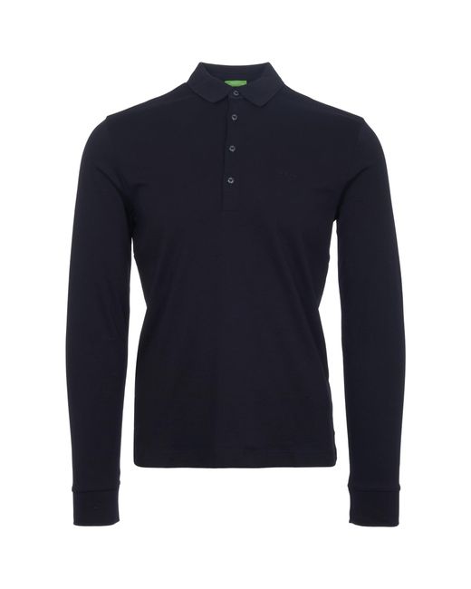 BOSS Green Dark Blue C-paderna Polo Shirt for men