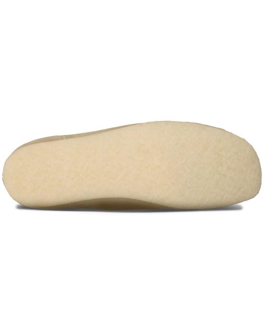 Clarks Natural Wallabee Boot Suede for men