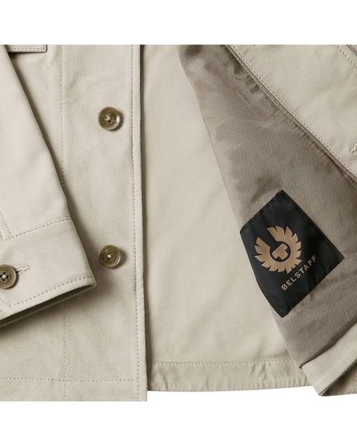 Belstaff Natural Waymark Overshirt for men