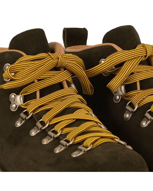 Fracap Brown M120 Suede Boots for men