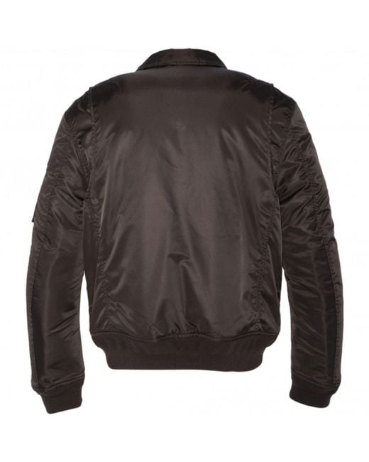 Schott Nyc Black Cwu Bomber Jacket for men