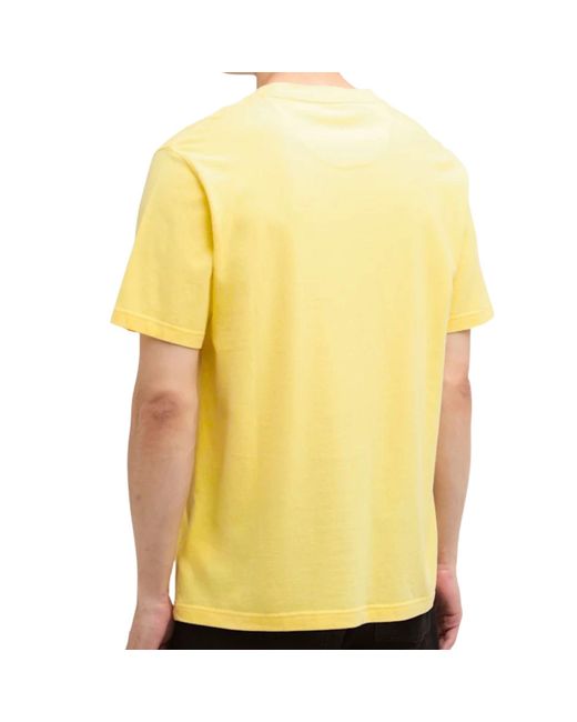 Barbour Yellow Cerney T-Shirt for men