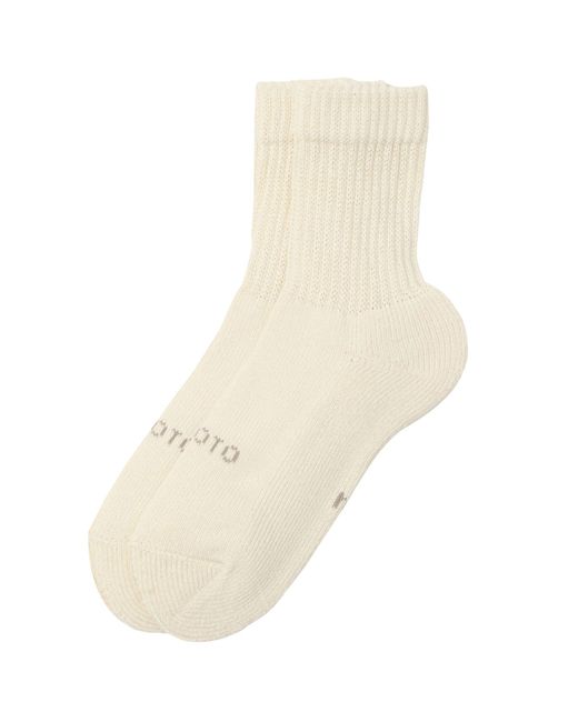 RoToTo Socks Natural Daily 3 Pack Mini Crew Socks for men