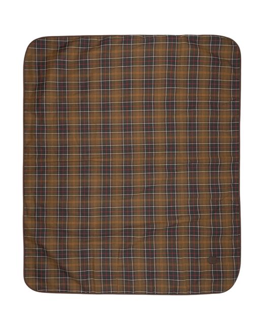 Barbour Brown Large Fleece Dog Blanket for men