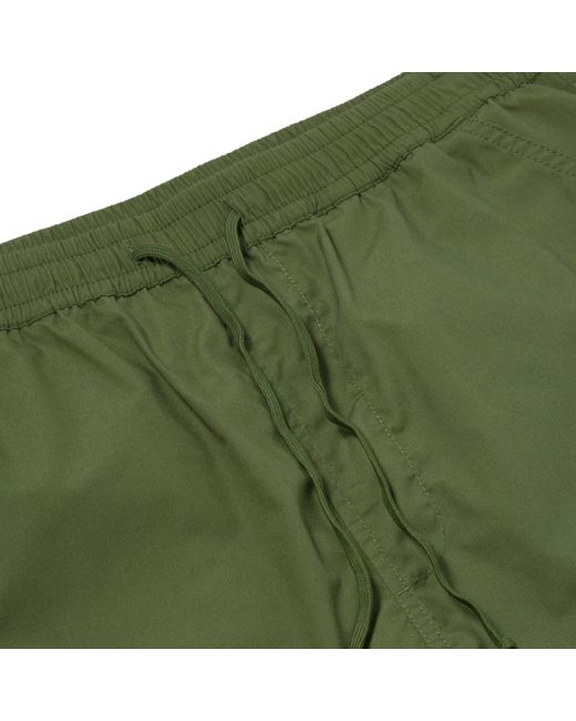 Universal Works Green Parachute Shorts for men