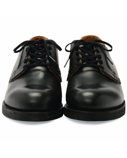 Red Wing Black 101 Postman Oxford Shoes for men