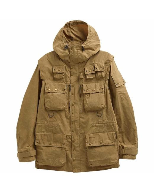 Barbour Green X Tokito Field Utility Casual Jacket for men