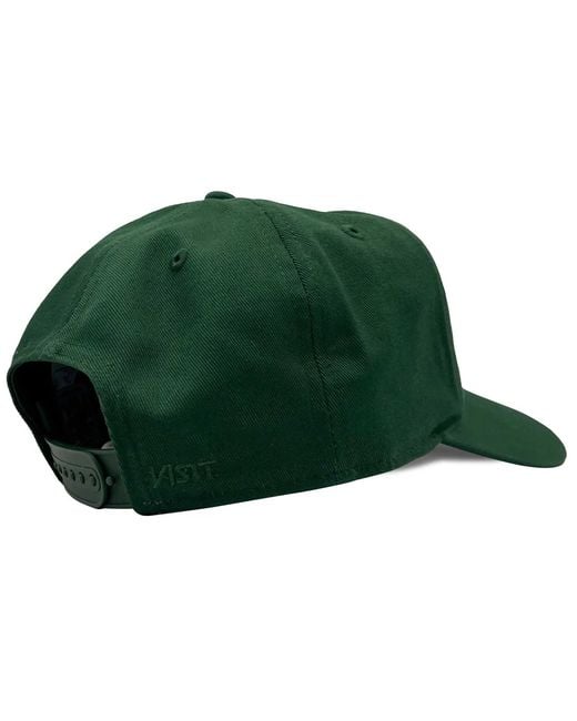 VISIT Caps Green Kep Cap for men