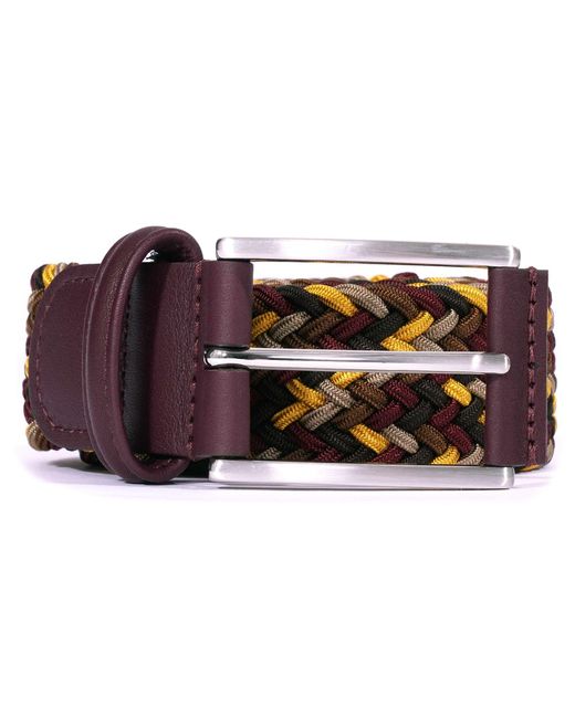 Andersons Multicolor Anderson&Apos; Belts Woven Belt for men