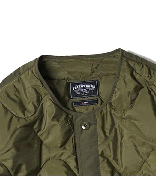 FRIZMWORKS Green Field Liner Jacket for men