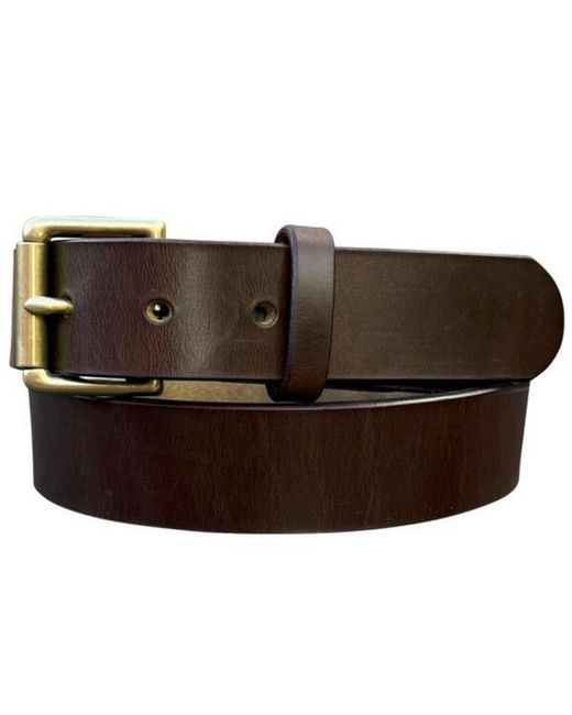 Barnes & Moore Brown Roller Belt for men