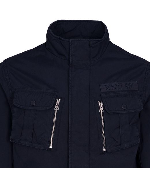 Schott Nyc Blue M1941X Field Jacket for men