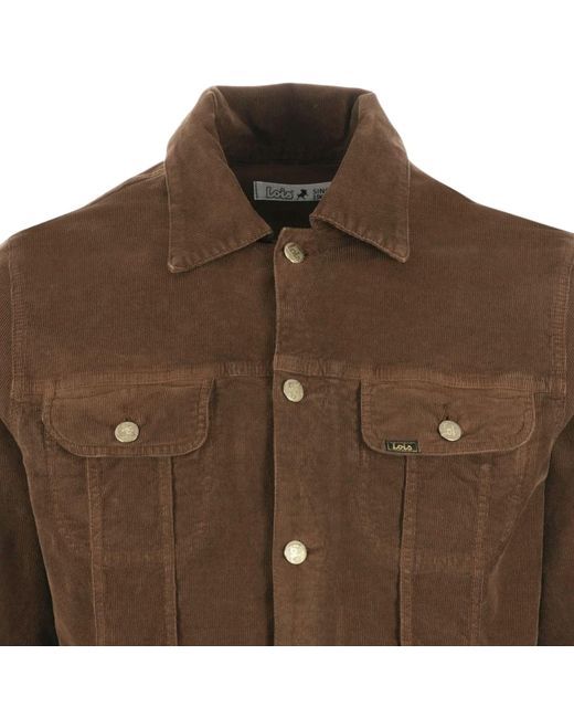 Lois Brown Tejana Thin Cord Jacket for men