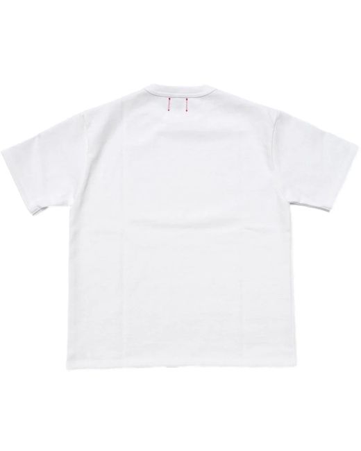Big John Denim White Magnum Weight Crewneck T-Shirt for men