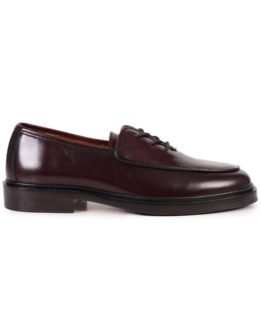 Jacques Soloviere Brown Oli Leather Smart Shoes for men