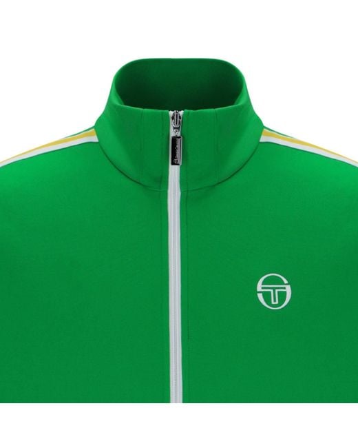 Sergio Tacchini Green Franco Track Top for men