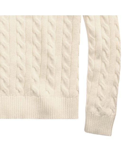 Polo Ralph Lauren Natural Cable-Knit Jumper for men