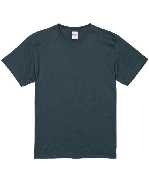 United Athle Blue 5001 Classic Fit 5.6Oz T-Shirt for men